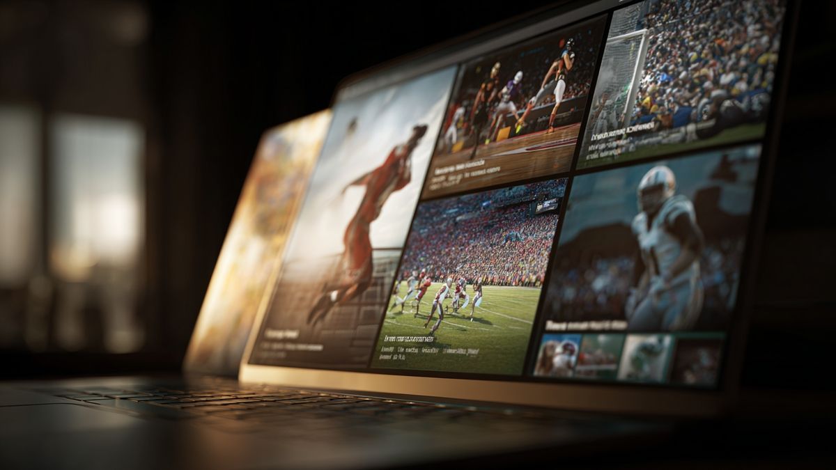 Open browser tabs showcasing various live sports events on trusted platforms.